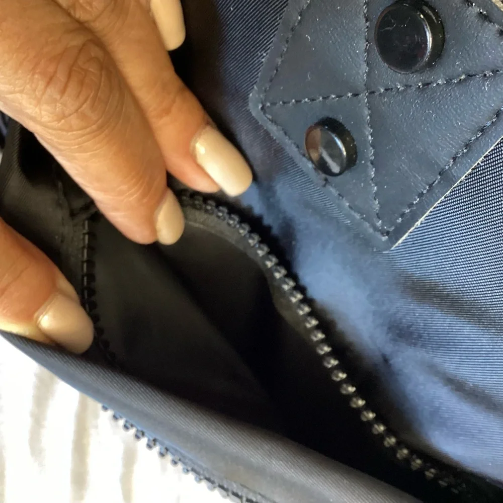 NWOT Elegant Black Soft Briefcase or Weekend Bag